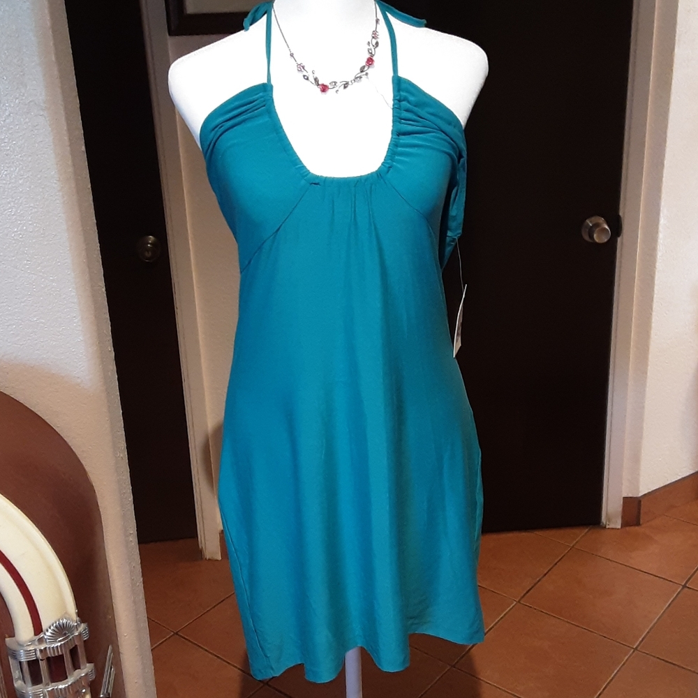 SO Blue dress Spandex